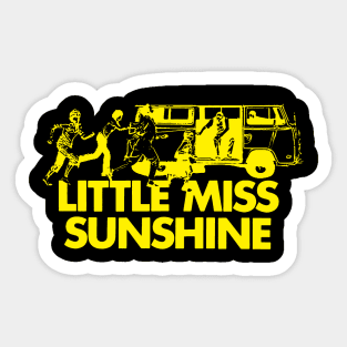 little miss sunshine Sticker